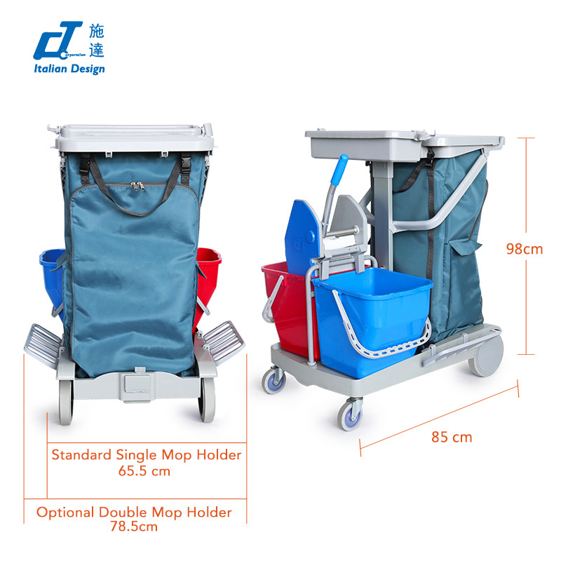 CT Light Version Kentucky Mopping Trolley - Cleanic Cleaning Equipment